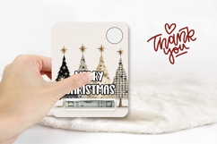 Boho Christmas Tree Money Cards, Christmas Gift Card Designs Product Image 3