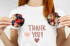 Art Flowers Car Coaster Template, Flowers Coaster Print Product Image 3