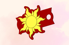 Sun, 40 OZ Tumbler, Topper for 3D Printing Product Image 3