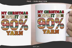 Christmas crochet png design for T-shirts Product Image 3