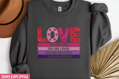 Love you are kind you are loved you are beautiful you are st Product Image 3
