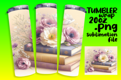 20oz Tumbler Template for Any Occasion , Books Product Image 1