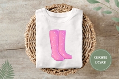 Hand Drawn Rain Boots Illustration, Cartoon Rain Boots PNG Product Image 3
