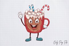 Groovy Christmas Clipart Bundle PNG Product Image 4