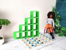 Miniature drawer stairs shape digital file. Dollhouse furnit Product Image 3