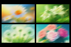 Artistic Floral Bloom Grainy Backgrounds Product Image 3