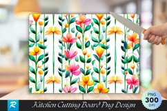 Soft Spring Patterns Cutting Board PNG Design Product Image 1
