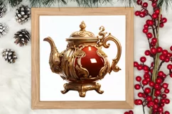 Christmas Coffee Clipart Sublimation, Christmas PNG Product Image 3