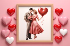 Valentines Day Couple Clipart, Valentines Clipart Product Image 3