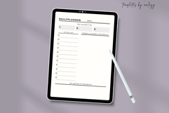 Printable Daily Planner | Minimalist Day Organizer | PDF Product Image 3
