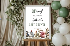 Baby Shower Welcome Sign Template 115 Product Image 3