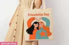 Friendship Day PNG, Friendship Sublimation PNG Product Image 2