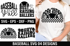 Baseball SVG Design - Dad jokes are how eye roll Product Image 1
