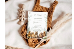 Baby Shower Invitation Template 202 Product Image 3