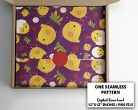 Easter Chicken Digital Paper | Single Pattern PNG (1808800)