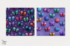 Butterflies digital paper, seamless pattern Product Image 3