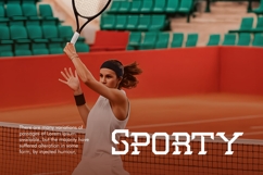 Fortuna Modern Bold Sports Font for Branding &amp; Display Font Product Image 3