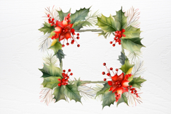 Christmas Frame Border Sublimation PNG Product Image 3