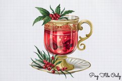 Victorian Christmas Sublimation Clipart PNG Product Image 1