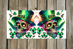 St. Patrick's day | 4 green clover Mug sublimation designs P Product Image 3