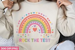 Rock the test PNG, Teachers Testing Day PNG Product Image 3
