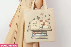Between the pages of a lovely place PNG, Reading Books PNG Product Image 3