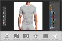 Cycling Jersey and Shorts Mockup Product Image 3