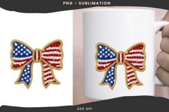 USA bow png design for T-shirts Product Image 3