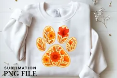 Paw Pet Print Sublimation PNG, Graphic Illustration Crafts Product Image 2