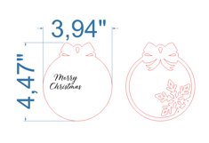 Christmas Tree Toy SVG laser cut file for Glowforge Product Image 4