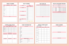 2027 Mom Planner | Family Organizer, Self-Care &amp; Daily Product Image 3