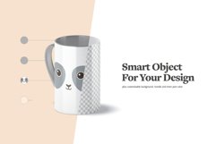 Cylindrical Mug Animated Mockup 11oz Product Image 3