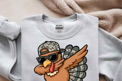 Custom Thanksgiving Boys Turkey Camo With Kid Names PNG Product Image 5