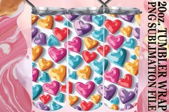 Romantic Heart Tumbler Art Product Image 1