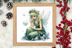 Fantasy Fairytale Christmas Clipart Sublimation Product Image 3