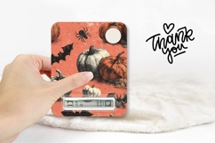 Cartoon Pumpkins Money Card Design, Spooky Money Card Product Image 3