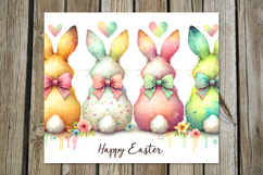Easter rabbit | 4 Skinny tumbler Sublimation designs PL Product Image 3