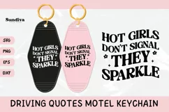 Funny Driving Motel Keychain SVG Vol.2 | They Sparkle Product Image 1