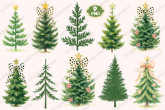 Christmas Tree PNG, Christmas Tree Sublimation, Christmas Product Image 2