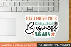 Sarcastic Sticker Quotes Svg Bundle,SVGs,Quotes and Sayings, Product Image 9