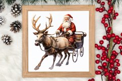 Beautiful Christmas Watercolor Clipart, Beautiful Christmas Product Image 3