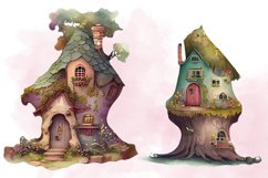 Watercolor Fairy House Product Image 3