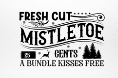 Vintage Christmas Sign SVG Product Image 3