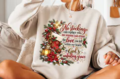 4 Christian Christmas PNG Designs, 4 Nativity Bible Verse PN Product Image 3
