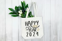 Happy new year 2024 SVG, Happy New Year SVG Product Image 3