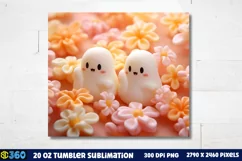 Halloween Tumbler Sublimation Wraps, Tumbler Halloween Product Image 3