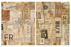 Grunge, Mixed Media, Papers, Junk Journal Product Image 3