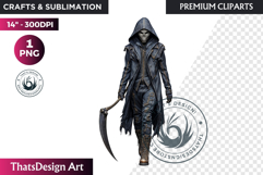 Slasher Movie Villains Horror Character Clipart Fantasy PNG Product Image 1