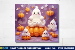 Halloween Tumbler Sublimation Wraps, Tumbler Halloween Product Image 3