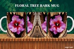 Flower Bark Mug Wraps Bundle | 11 oz | Sublimation Product Image 4